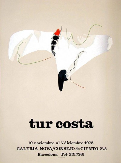 ibiza artist Rafael Tur Costa exhibition poster barcelona