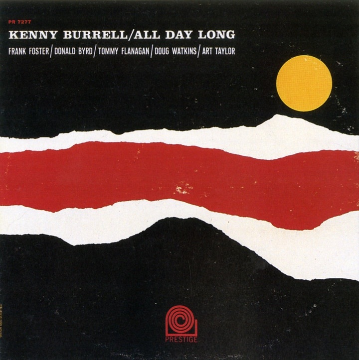 kenny burrell all day long album cover
