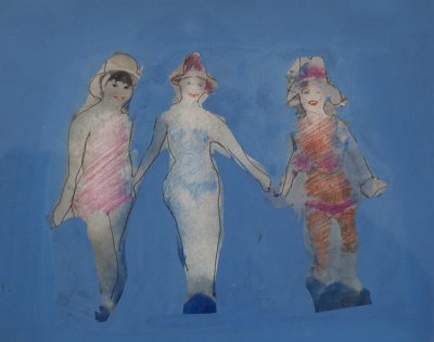 robert munford Gouache, Mixed Media; 19x24 cm